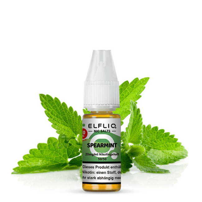 Elf Bar Elfliq 10ml - Spearmint - 10mg Nikotin - Nikotinsalz