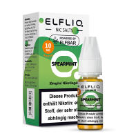 Elf Bar Elfliq 10ml - Spearmint - 10mg Nikotin - Nikotinsalz