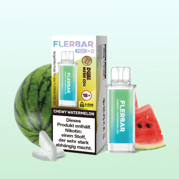Flerbar Pods - Duopack - Chewy Watermelon