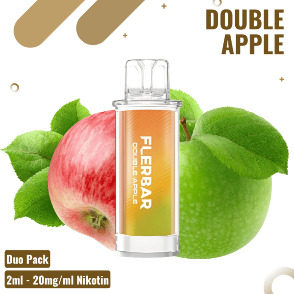 Flerbar Pods - Duopack - Double Apple