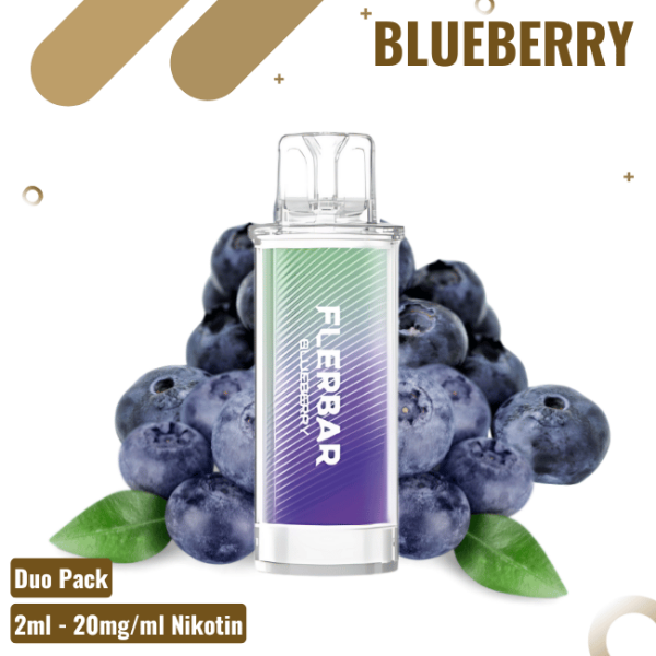 Flerbar Pods - Duopack - Blueberry