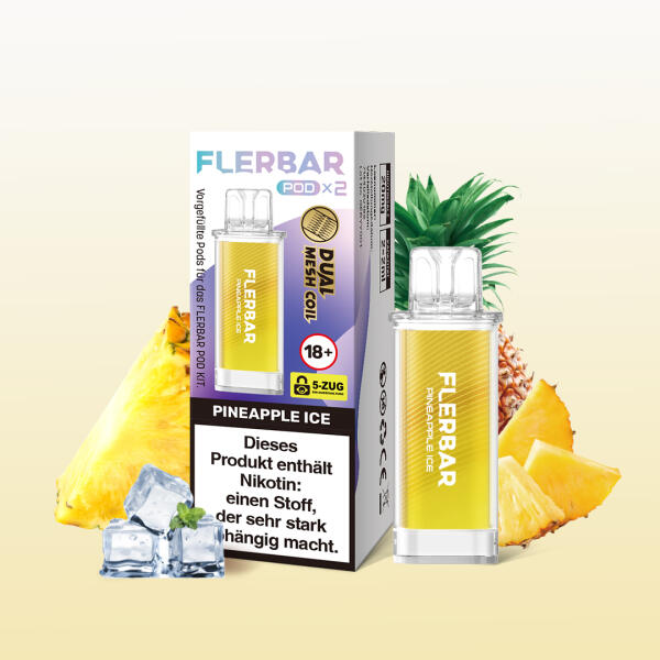 Flerbar Pods - Duopack - Pineapple Ice