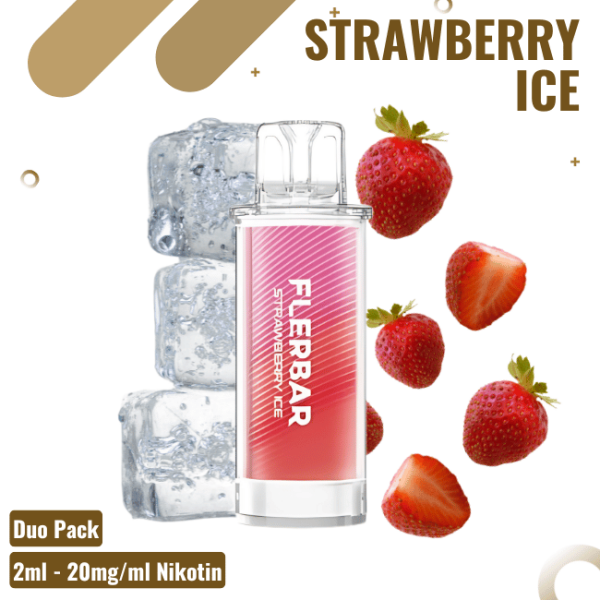 Flerbar Pods - Duopack - Strawberry Ice