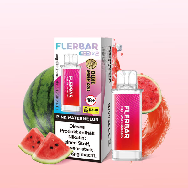Flerbar Pods - Duopack - Pink Watermelon