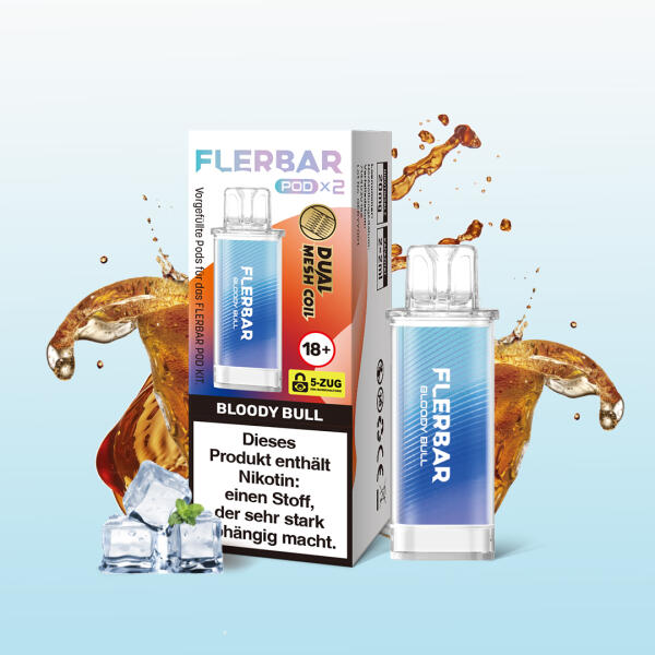 Flerbar Pods - Duopack - Bloody Bull