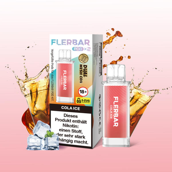 Flerbar Pods - Duopack - Cola Ice