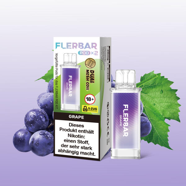 Flerbar Pods - Duopack - Grape