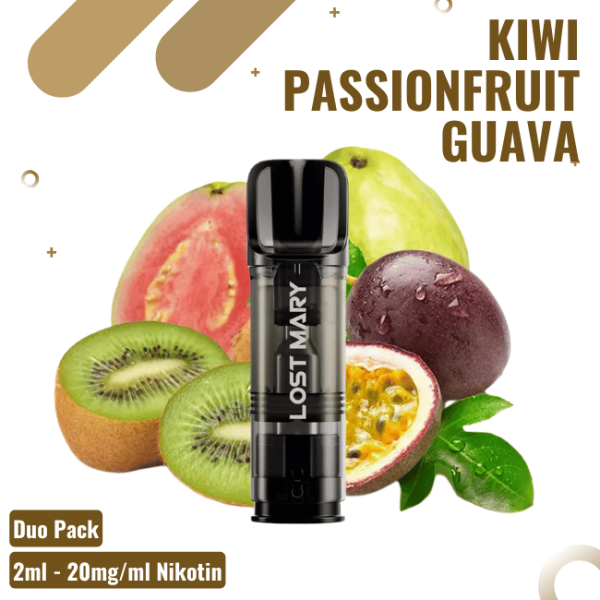 Lost Mary Tappo - Duopack POD - Kiwi Passion Fruit Guava...