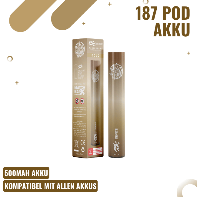 187 Strassenbande POD - Akku - Gold